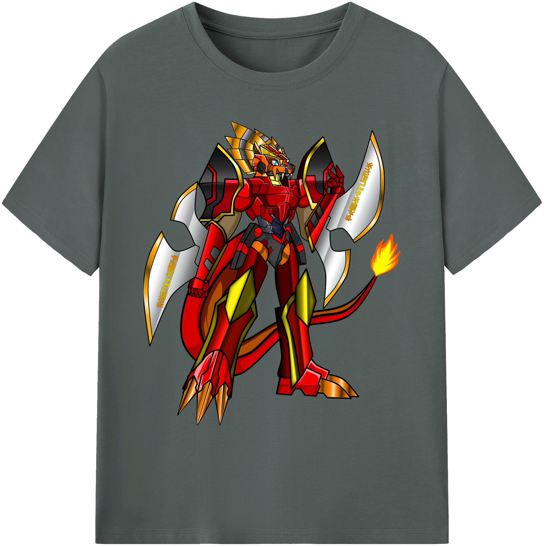 （画像用） Digimon デジタルモンスター/デジモン 綿100％ メンズ半袖Tシャツ｜肌触りやわらか＆通気性